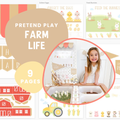 Farm Animal Printable Dramatic Play Kit