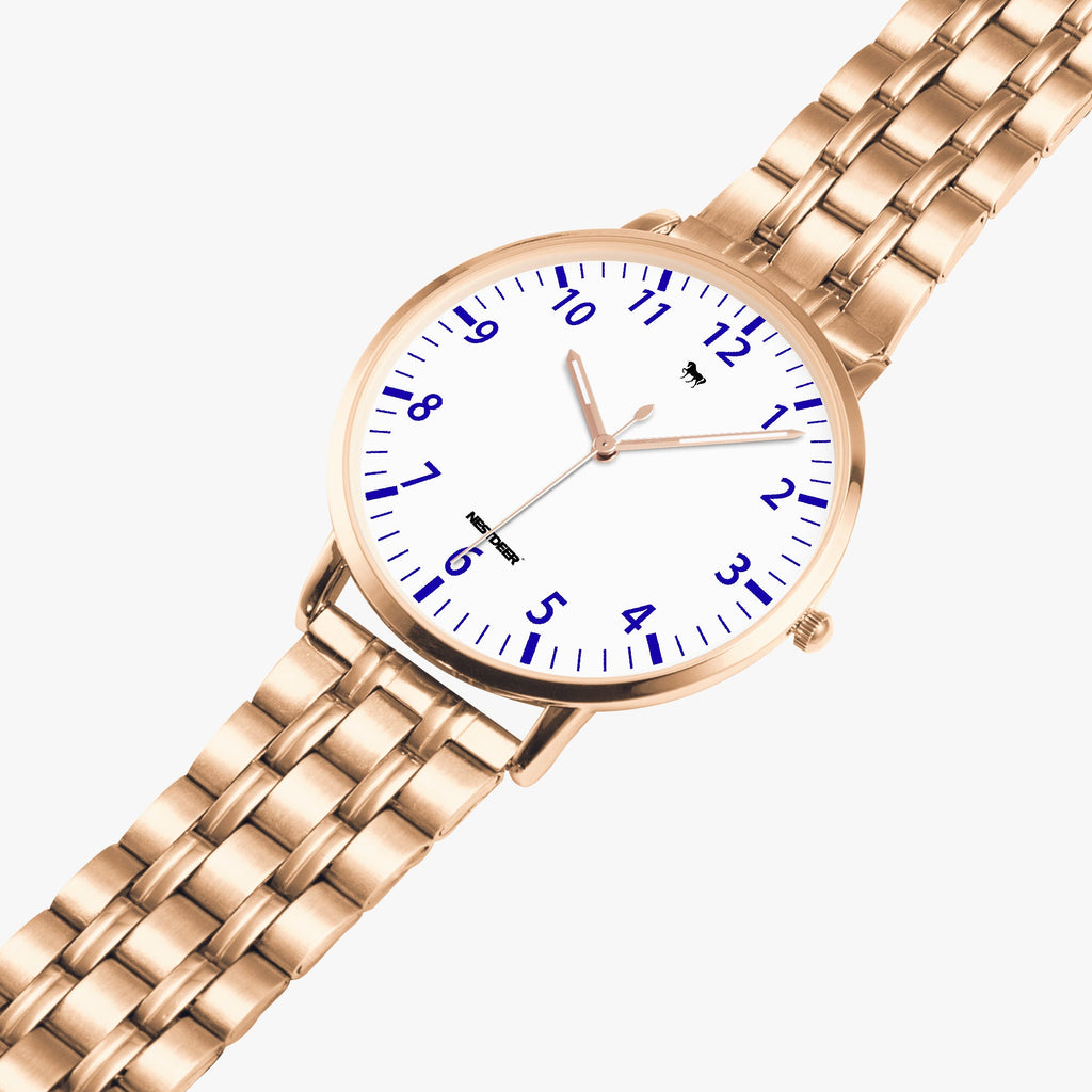 273. Instafamous Steel Strap Quartz watch
