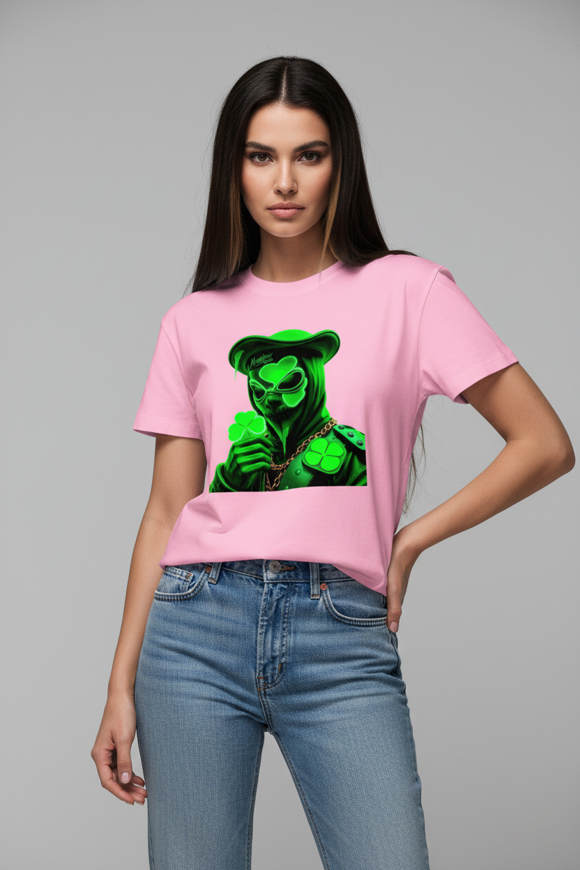 St. Patrick's Day Collection Women's Clover Gang Poet T-shirt
