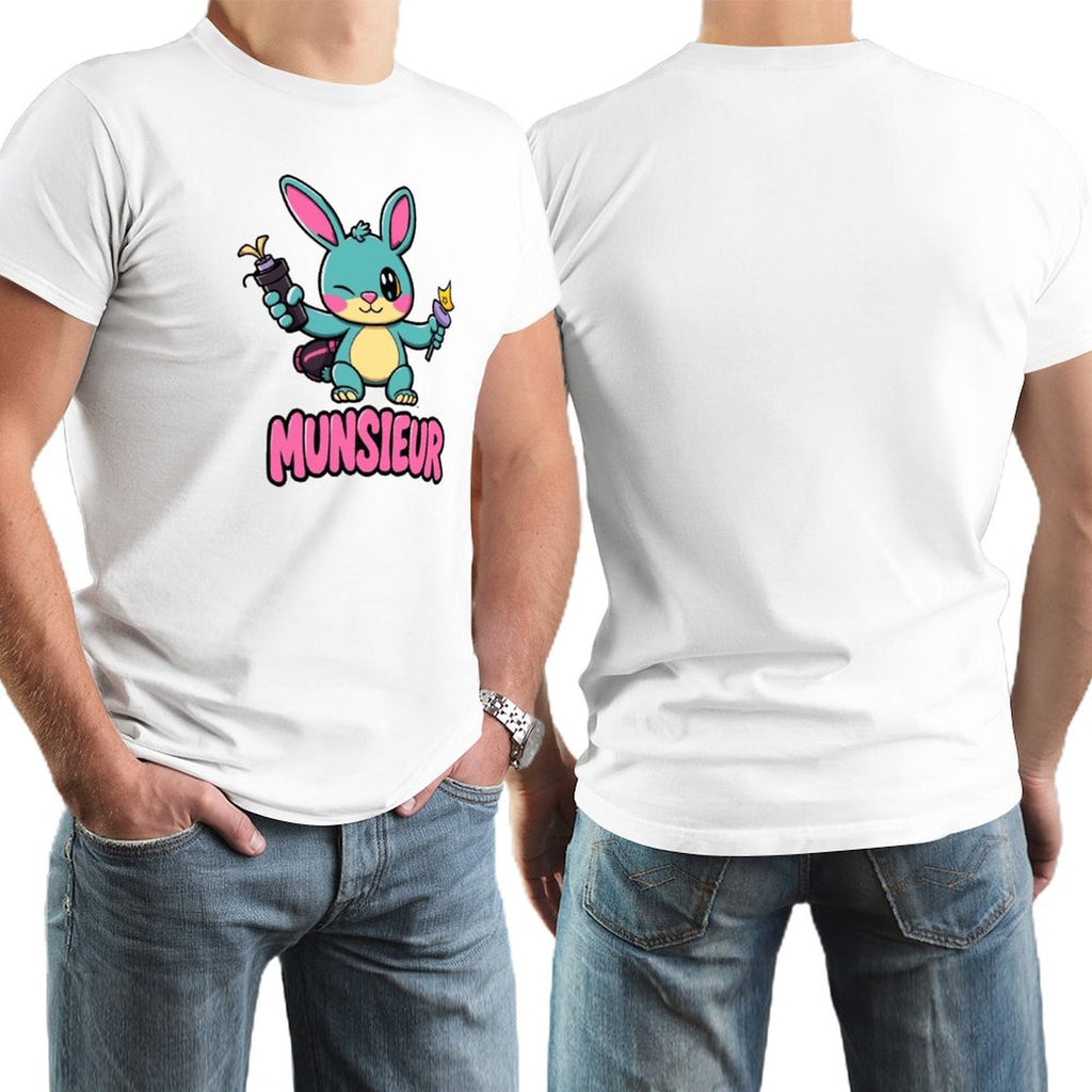 Munsieur Men's Tee Easter Collection "Blaze" Designer Tee for Easter