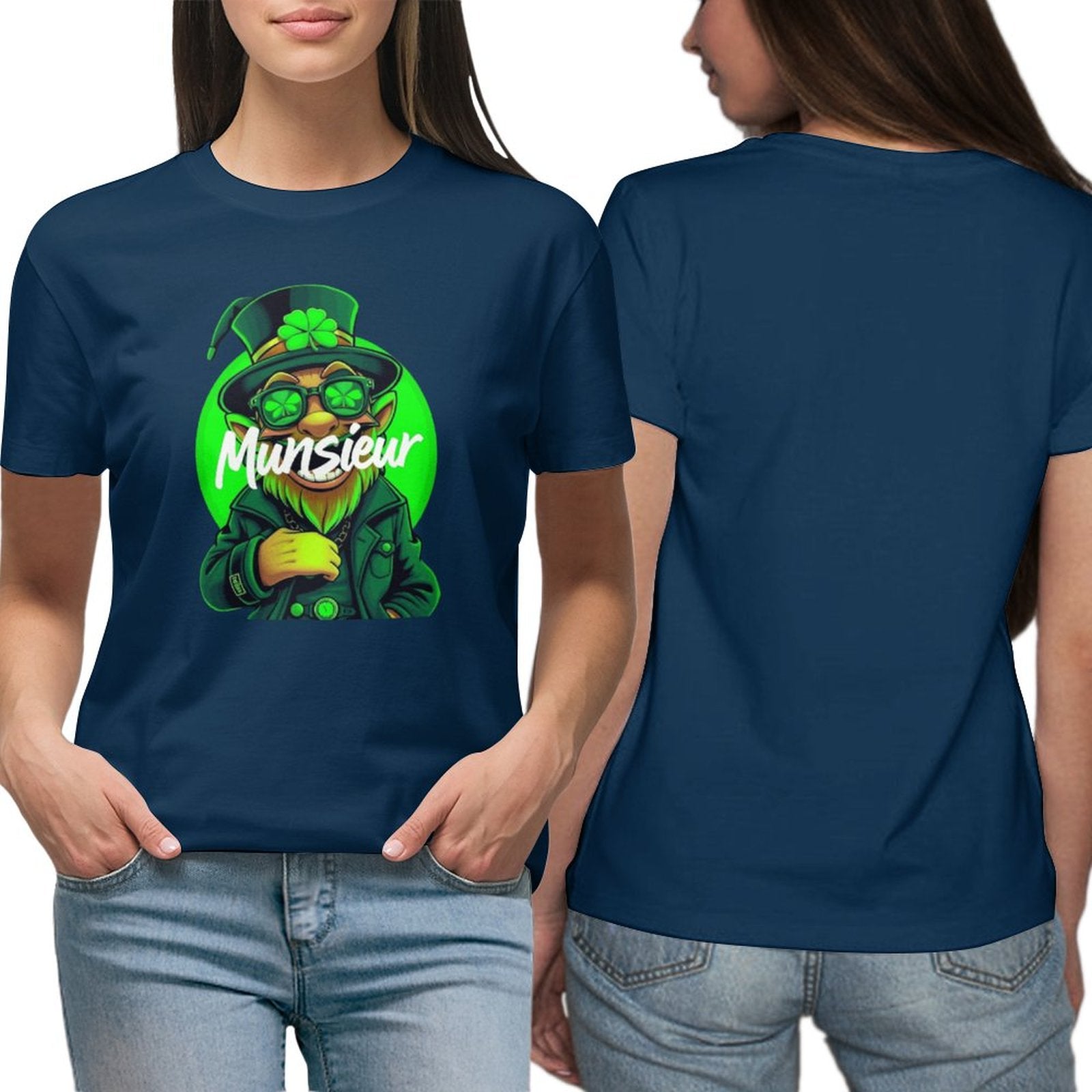Munsieur St. Patrick's Day Collection Leprechaun Mafia "Tony" T-shirt