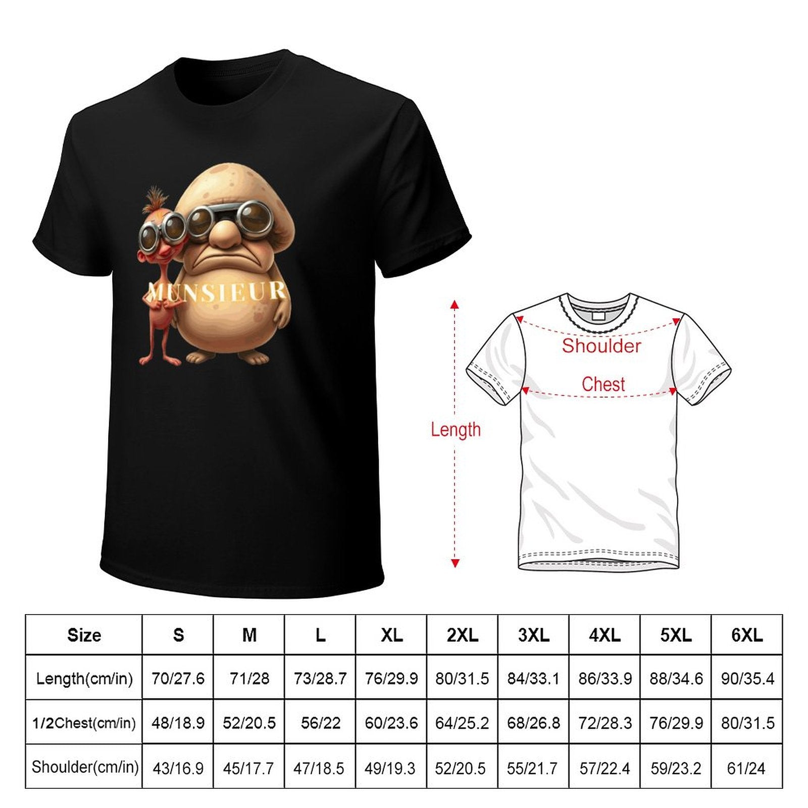 Munsieur Men's Tee "Stinky Pinky and Backdoor Bandit" Adult Humor