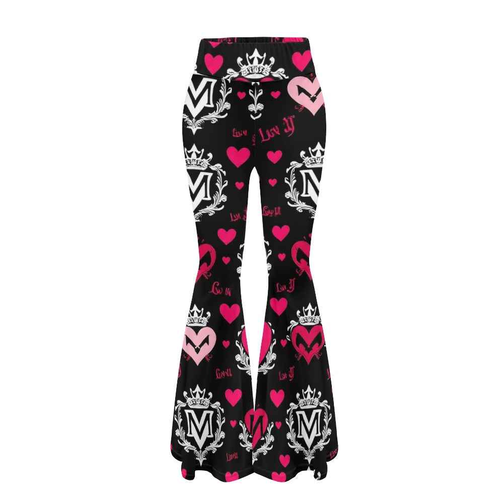MUNSIEUR Women's Flared Jeans Valentine's Day Collection