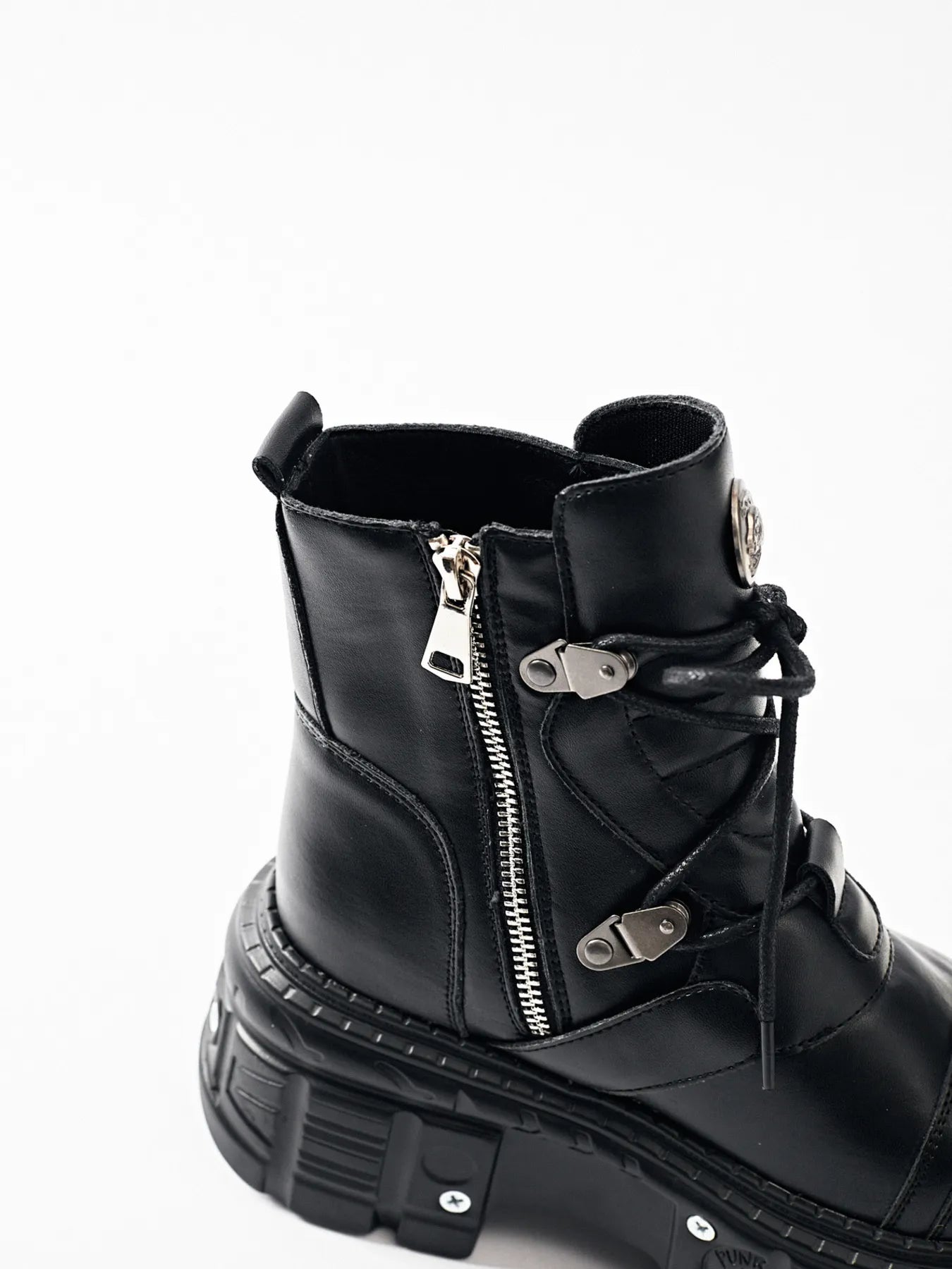 Lace Up Platform Boots