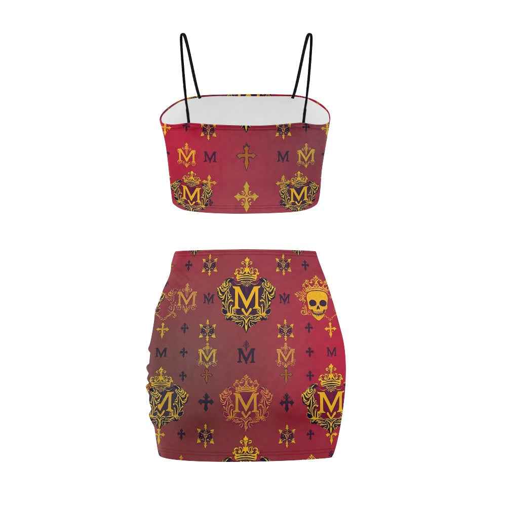 Women's Skirt Set - Two Piece Outfit