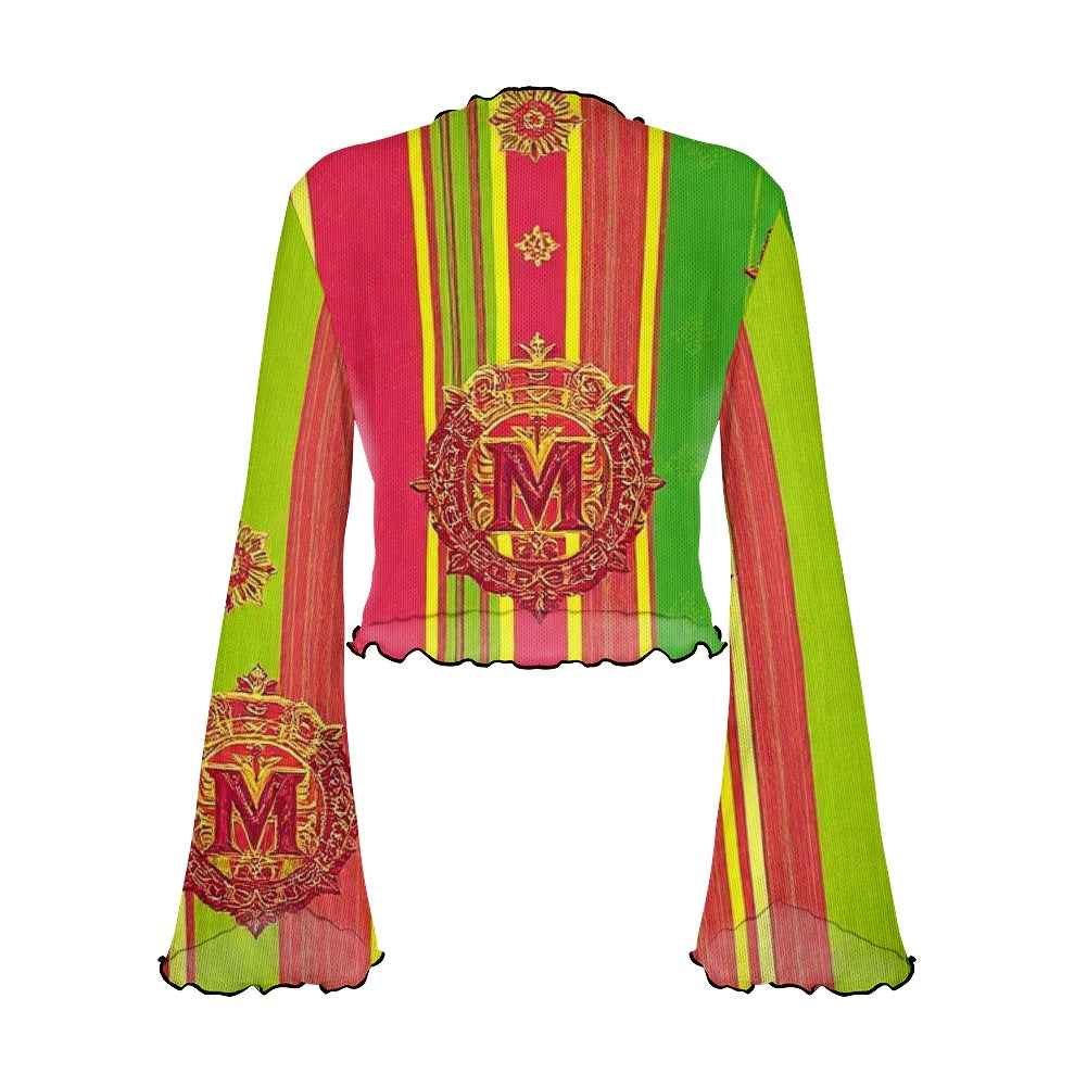 Cascade Sleeve Blouse