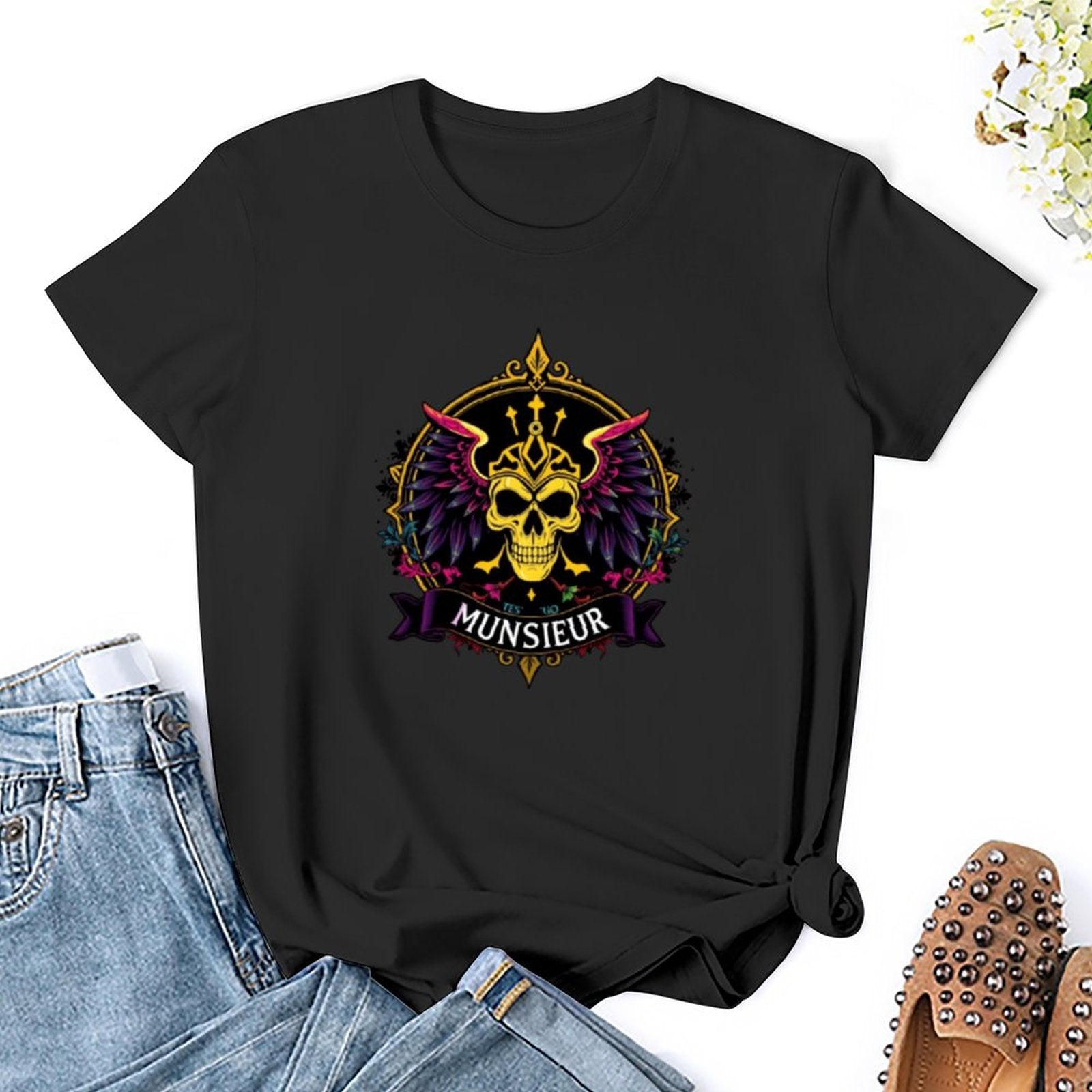 Munsieur T-Shirt for Women: Designed for Comfort, Made for Confidence for Her