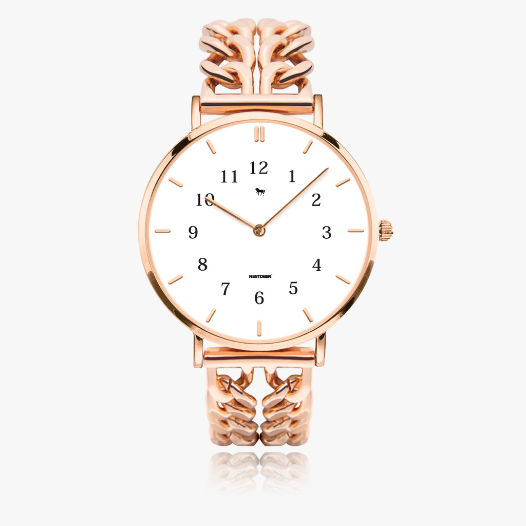 737. Hollow Out Strap Quartz Watch - With Indicators