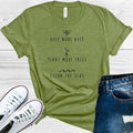 Help More Bees Plant More Trees Clean the Seas Graphic Tee