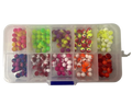 'NEW' 6mm MULTI COLORED BEAD TACKLE BOX!!!