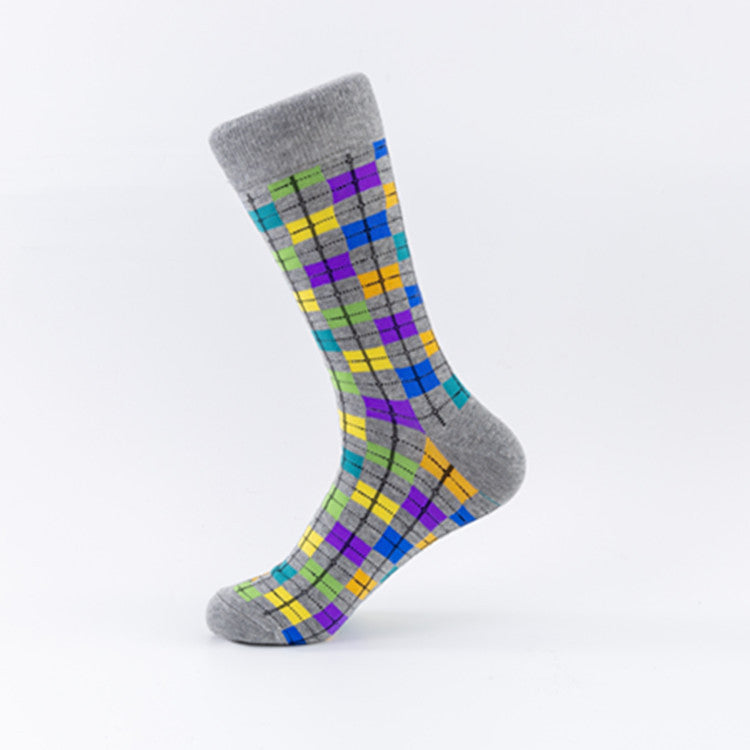 Men's Mid-calf Length Socks Europe And America