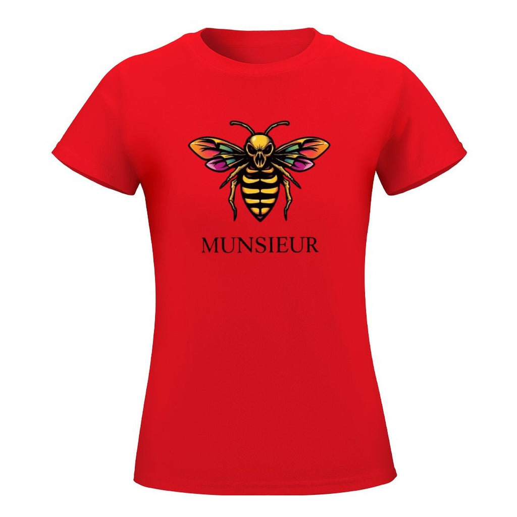 Munsieur T-Shirt for Women: Redefining Casual Chic with Elegance for Her