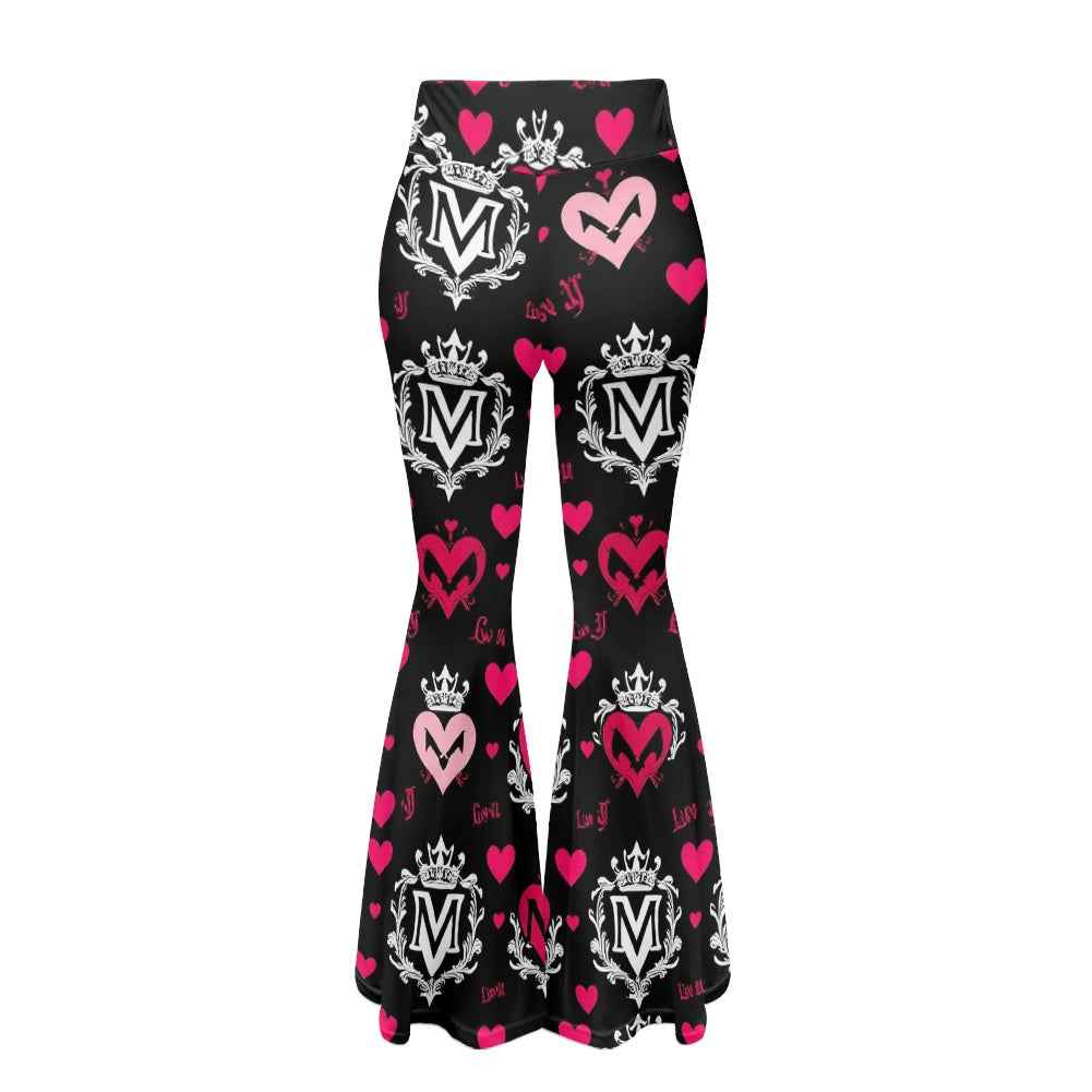 MUNSIEUR Women's Flared Jeans Valentine's Day Collection