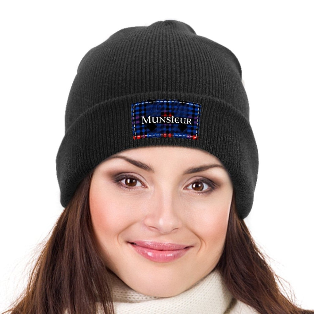 Munsieur Beanie Custom Knit Hat for Cold Weather