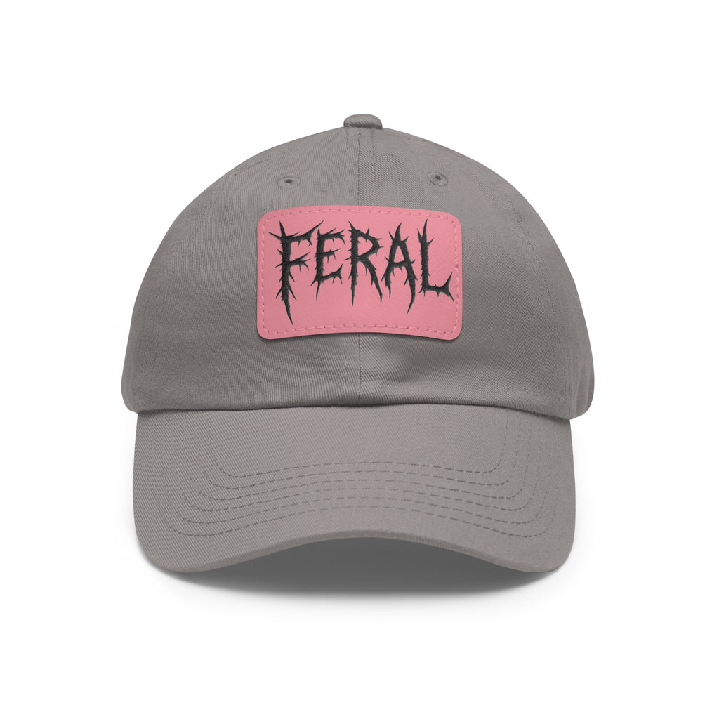 FERAL Embroidered Leather Patch Hat – Trash Cult Supply Co.