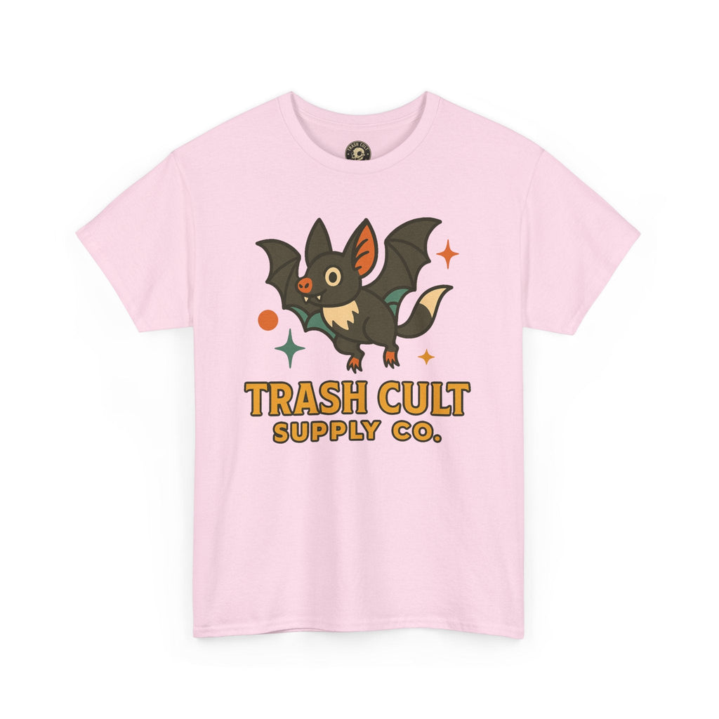 Trash Cult Supply Co. Unisex Heavy Cotton Tee - Fun Graphic Tee for Casual Wear, Perfect Gift for Bat Lovers, Halloween T-Shirt, [...]