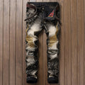 Men's Versatile Fashionable And Comfortable Embroidered Pants