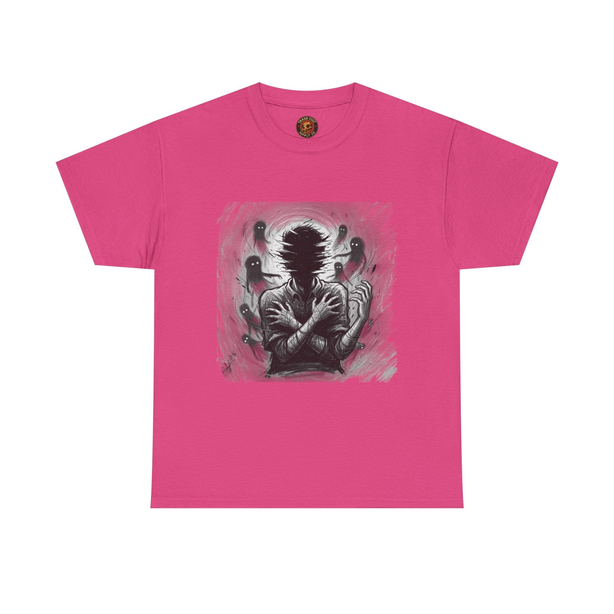 Xian Allen x Trash Cult Shirt – “Don’t Let Them In” | Ghost Spiral Emotional Horror Tee
