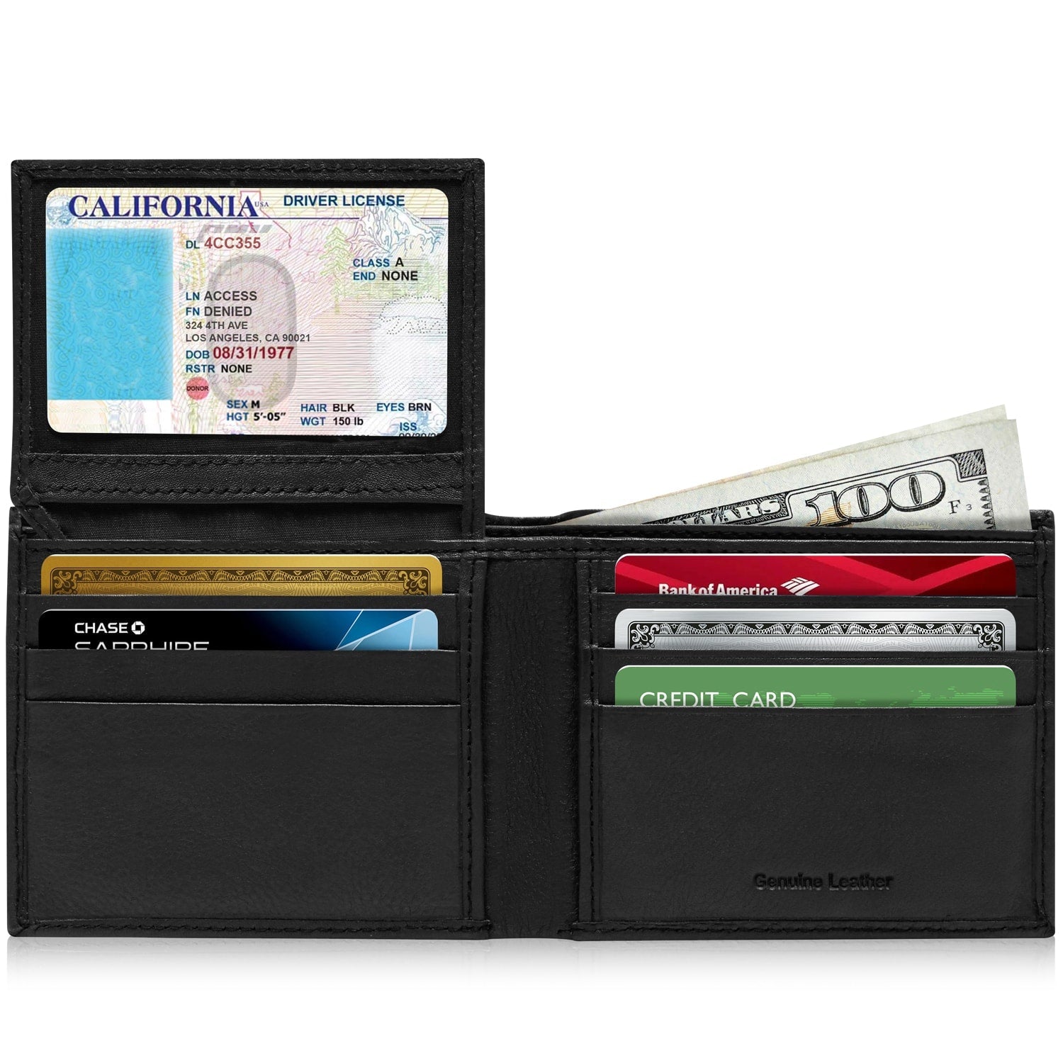 Leather Bifold Wallet