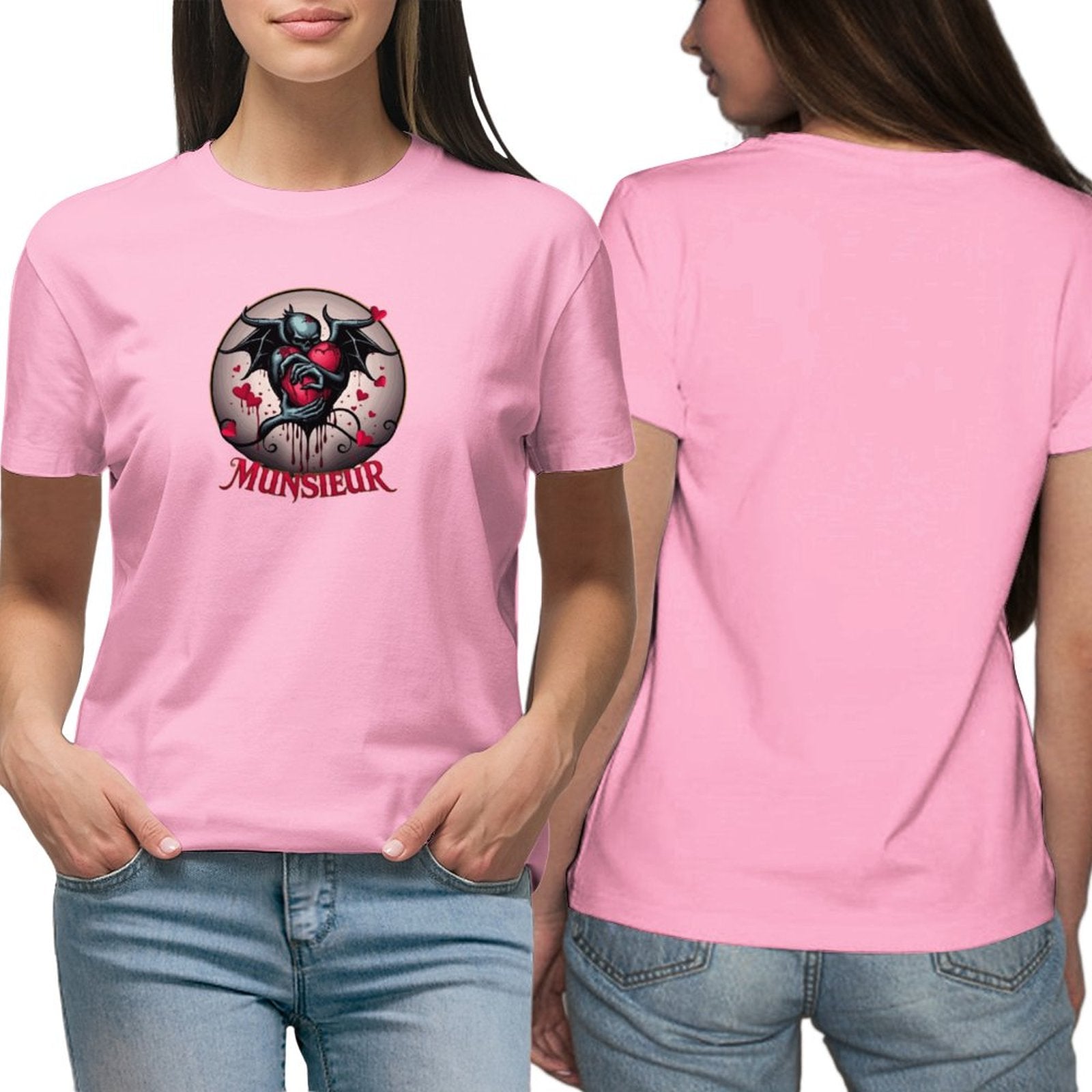 Munsieur T-Shirt for Women: Classic with a Modern Edge for Her