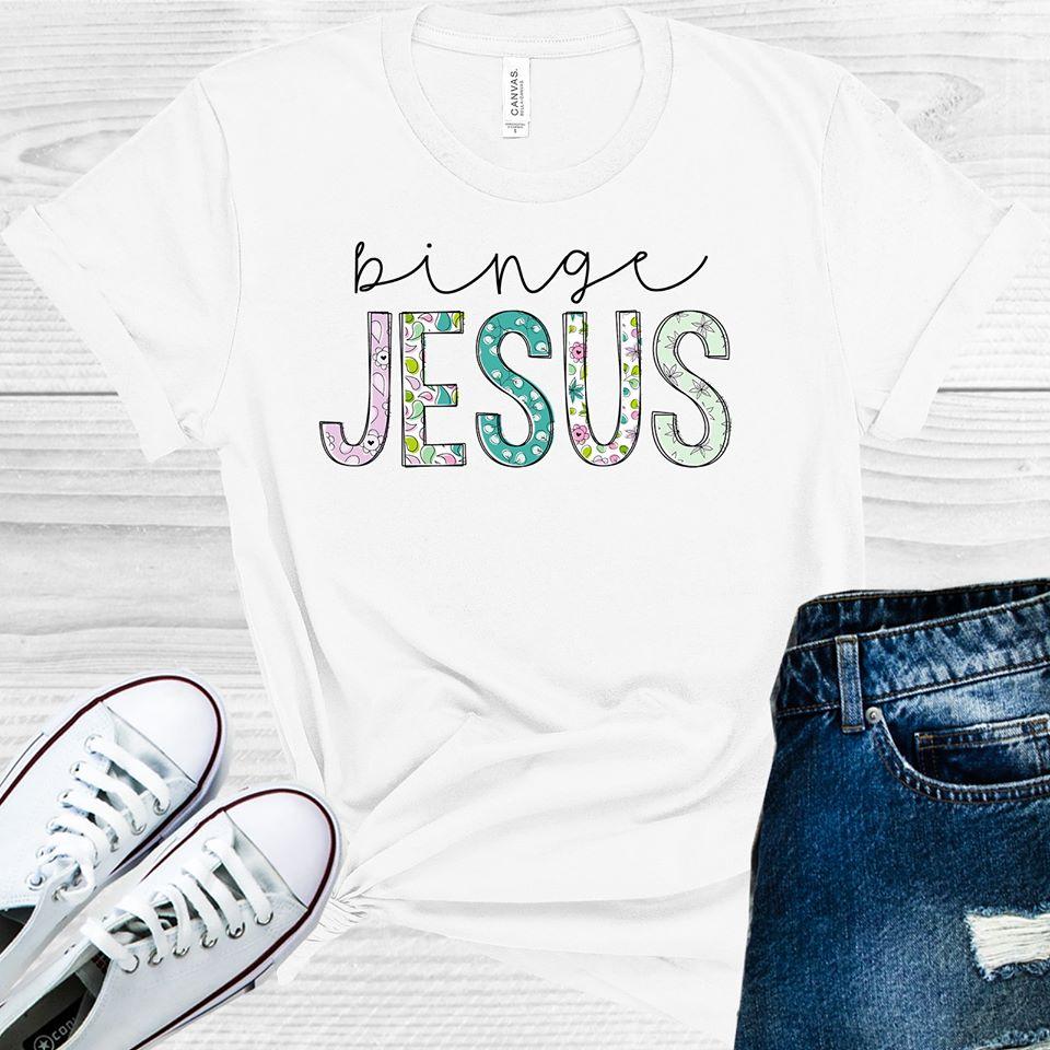 Binge Jesus Graphic Tee