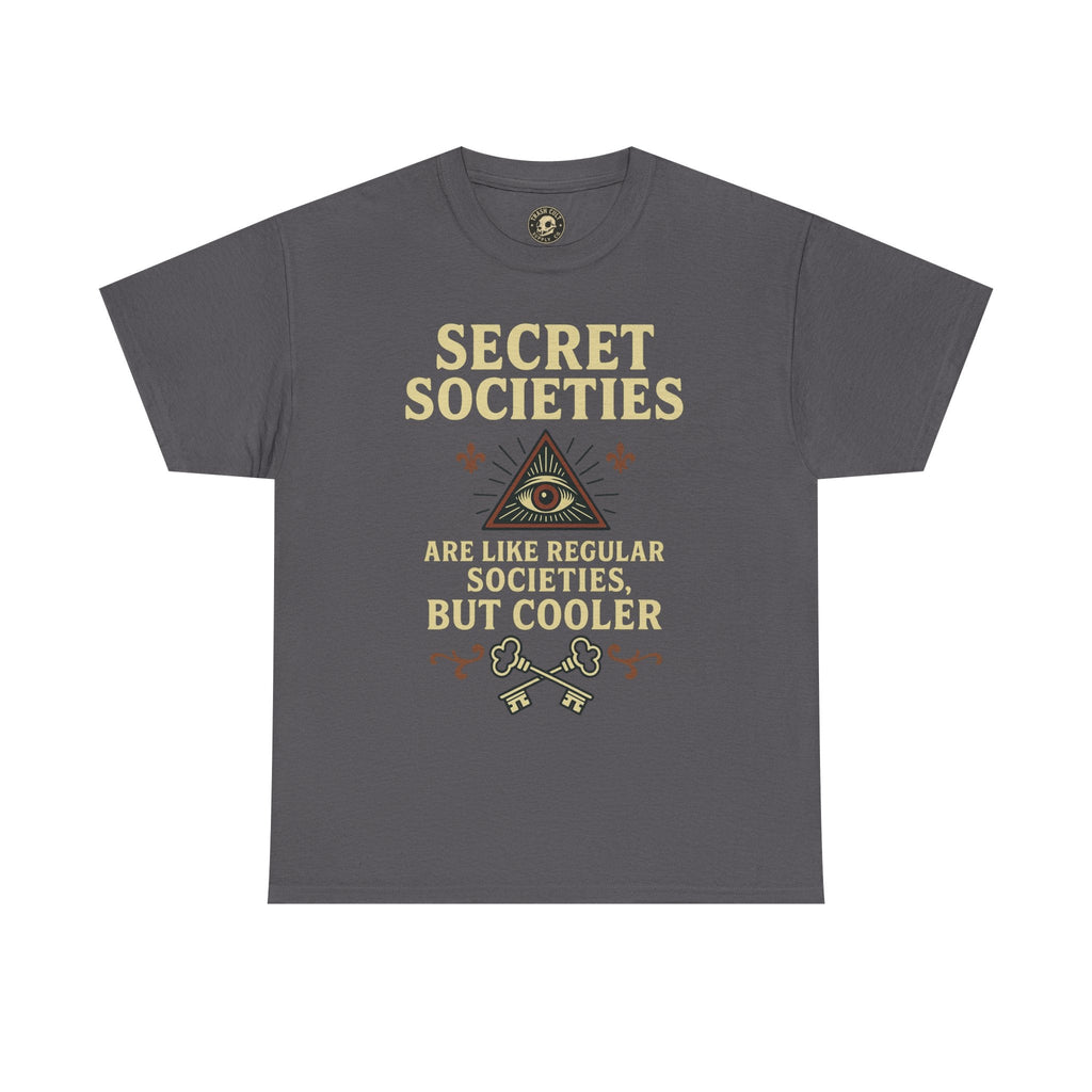 Secret Societies Shirt – Illuminati Eye Graphic Tee – Gildan 5000 Soft Cotton – Trash Cult Vintage Design