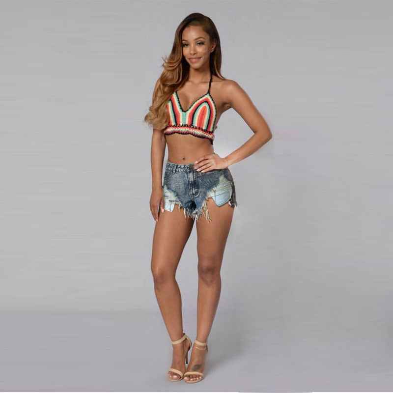 Slim-Fit High Waist Irregular Asymmetric Bottoms for Women