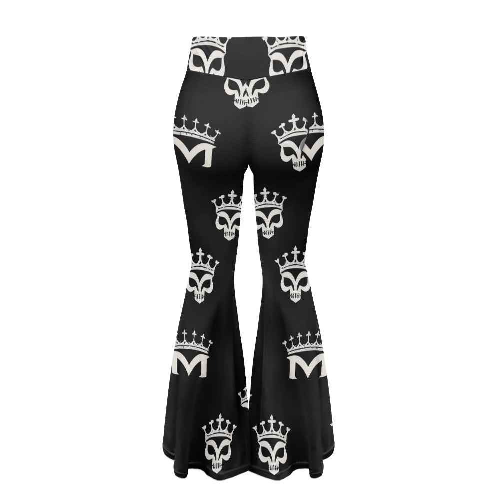 MUNSIEUR Flared Jeans Women's - Luxury Gothic Denim Streetwear