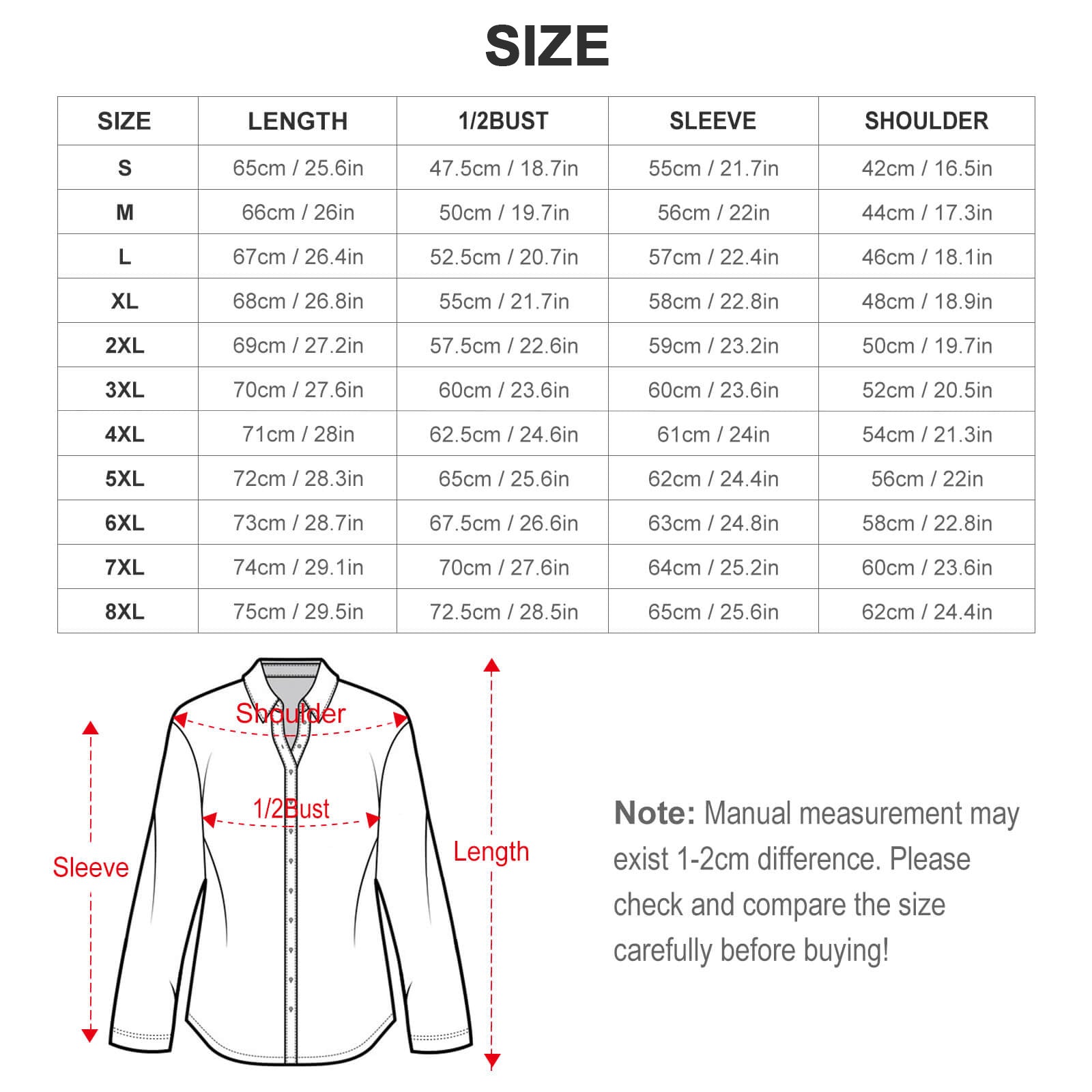 Women's Sleek, Stylish, and Super Comfy – Munsieur Premium Women’s Blouse Plus Sizes 8x
