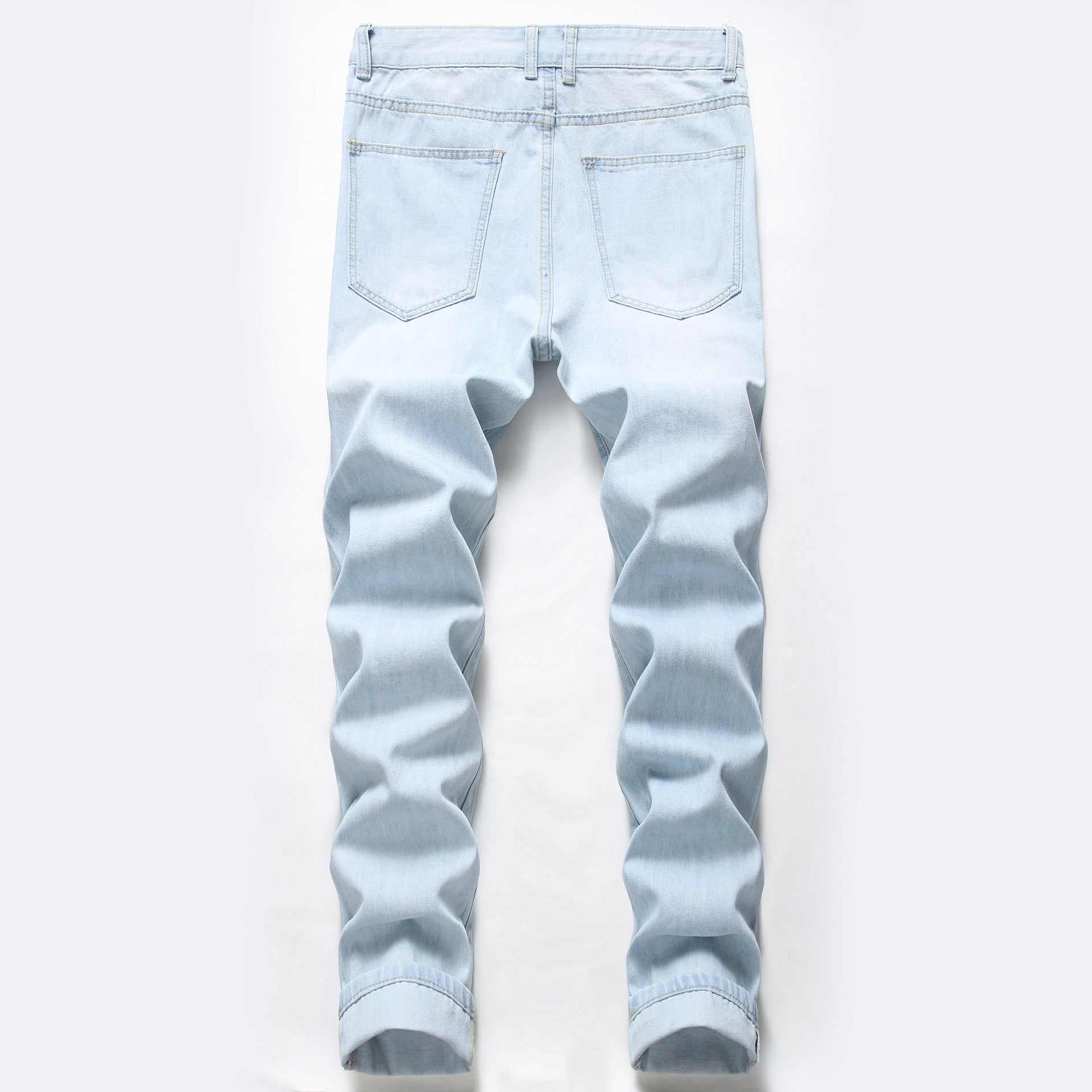 New Design Sense Ripped Men's Knee Broken Holes Pants