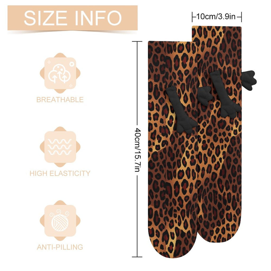Munsieur Design Buddy Socks Magnetic Holding Hands Funny Socks accessories