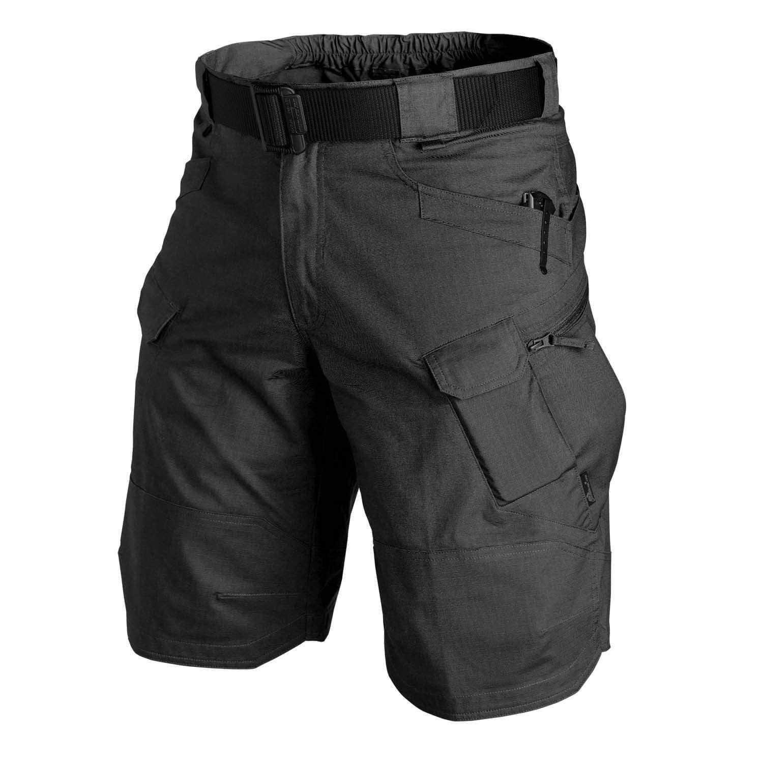 Men's Tactical Casual Shorts Streetwear Plaid Fabric Waterproof Free Shipping