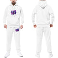 Munsieur Design Graphic Hoodie Set for Men "Hustle and Pray"