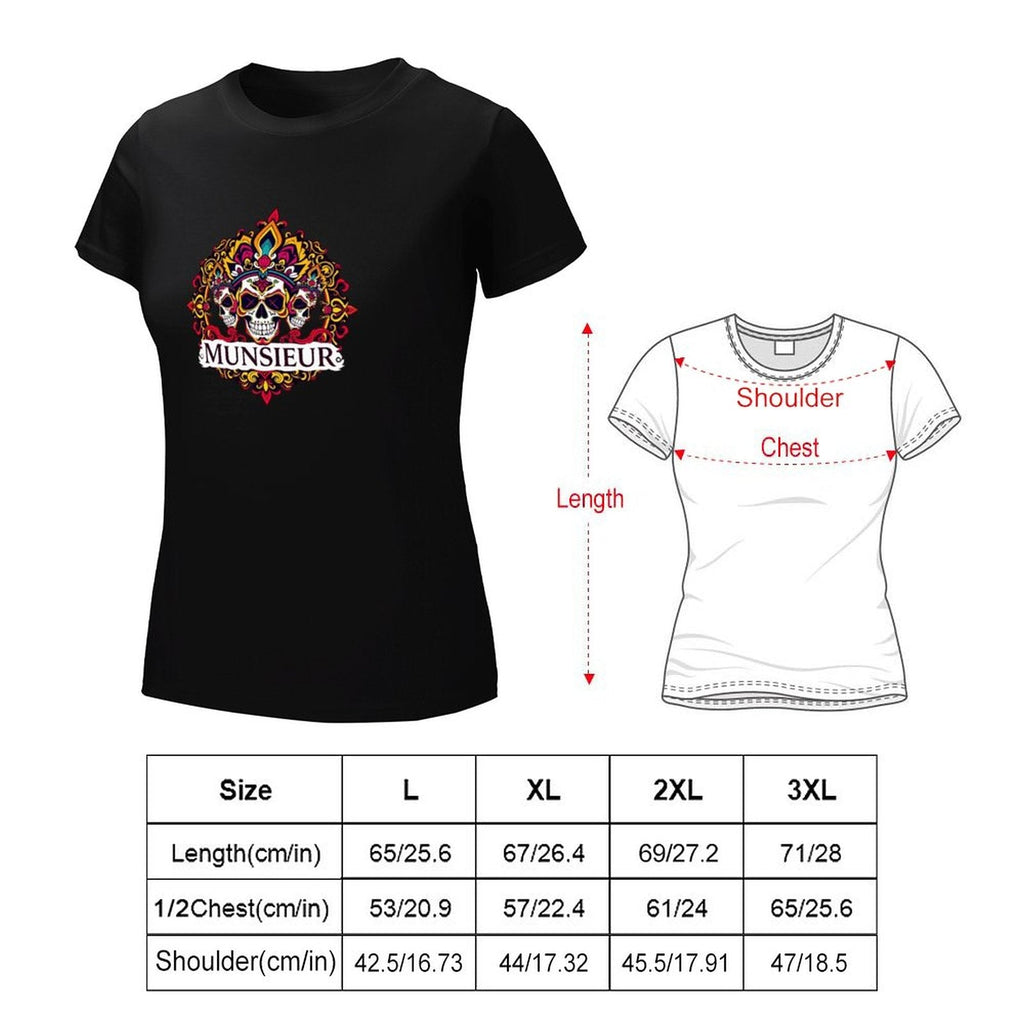 Munsieur Mardi Gras T-Shirt for Women