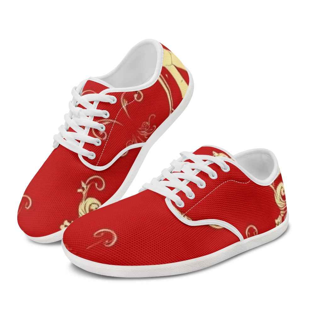MUNSIEUR Lace-up Barefoot Sneakers