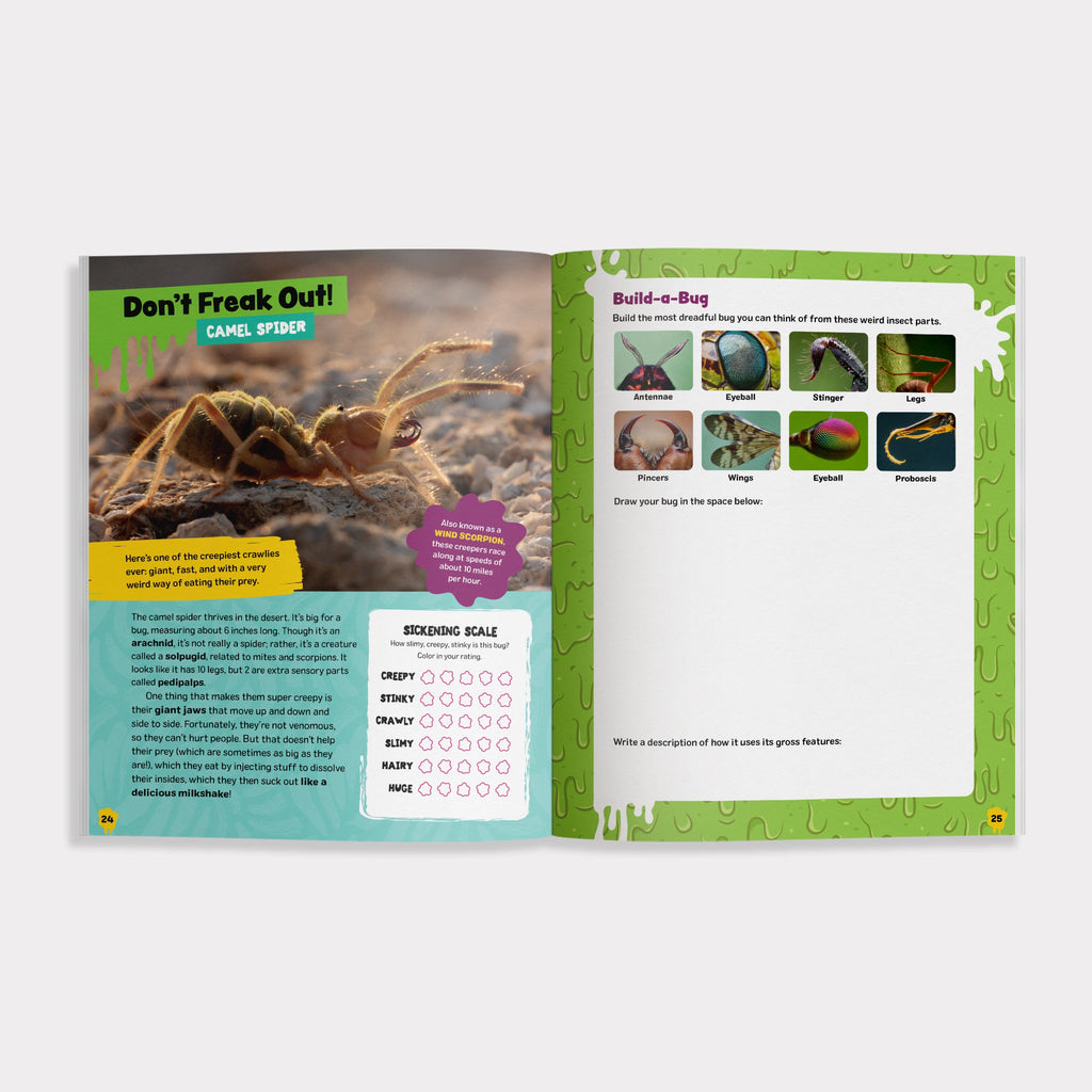 The Grossest Bug Activity Book EVER!