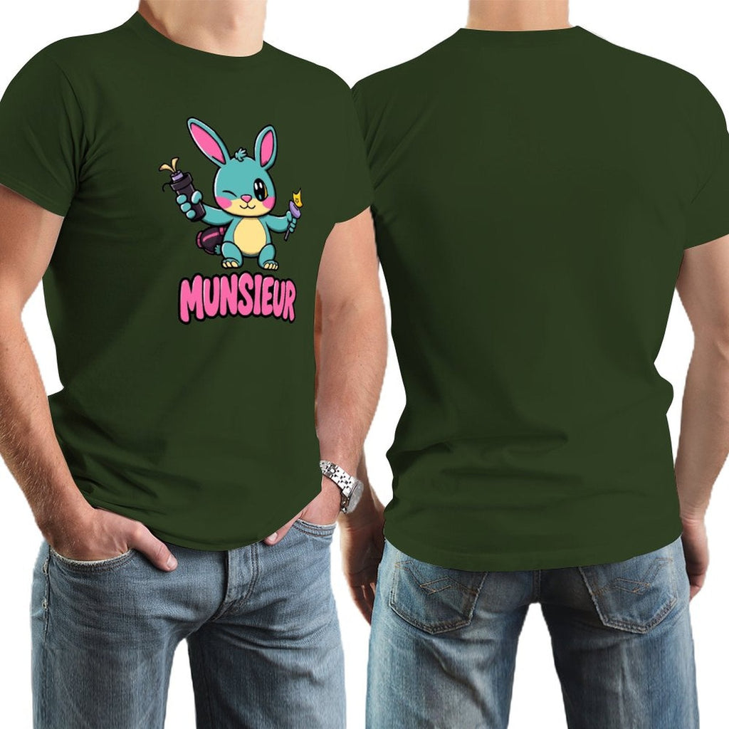 Munsieur Men's Tee Easter Collection "Blaze" Designer Tee for Easter