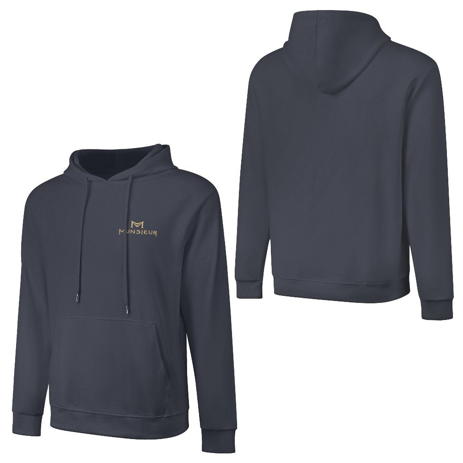 Munsieur Men's Premium Brand Pullover Hoodie