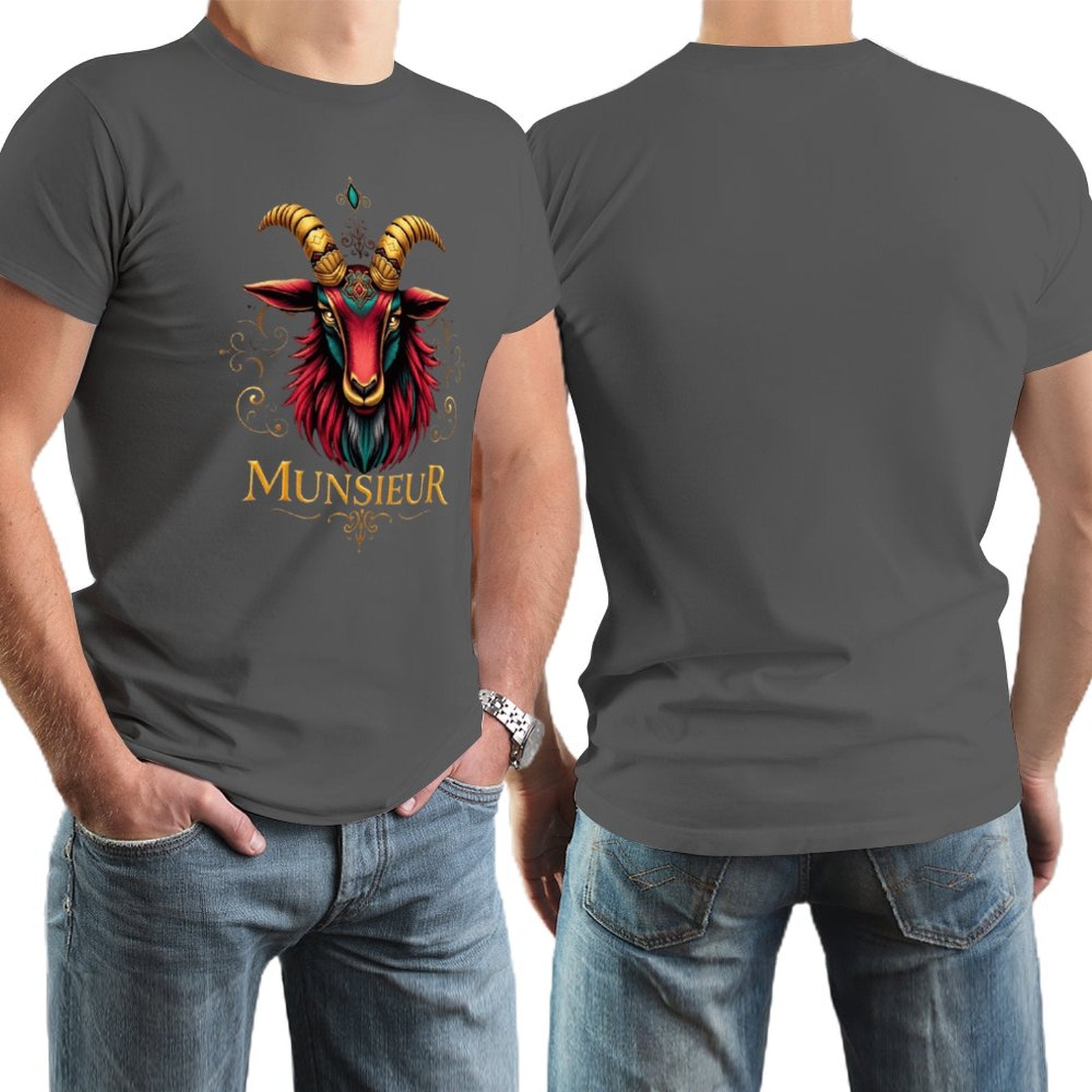 Men's Munsieur Tee "Icon Billy" Designer Streetwear Fashion