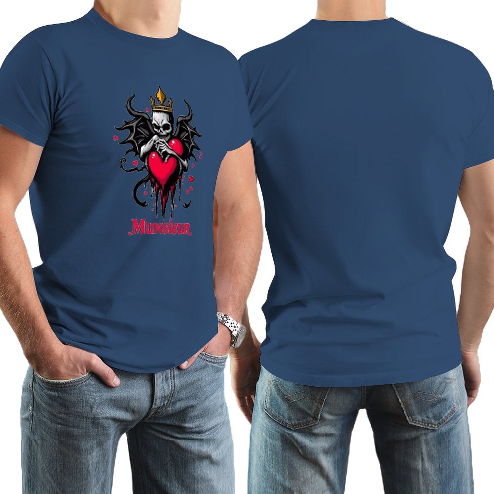 Munsieur Valentine's Day Collection "King of" Tee for Men