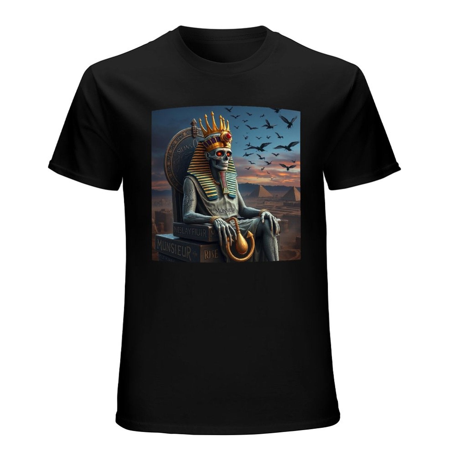 Munsieur Pharaoh's Reign Collection Men's Tee II (High Definition & Front Printing)
