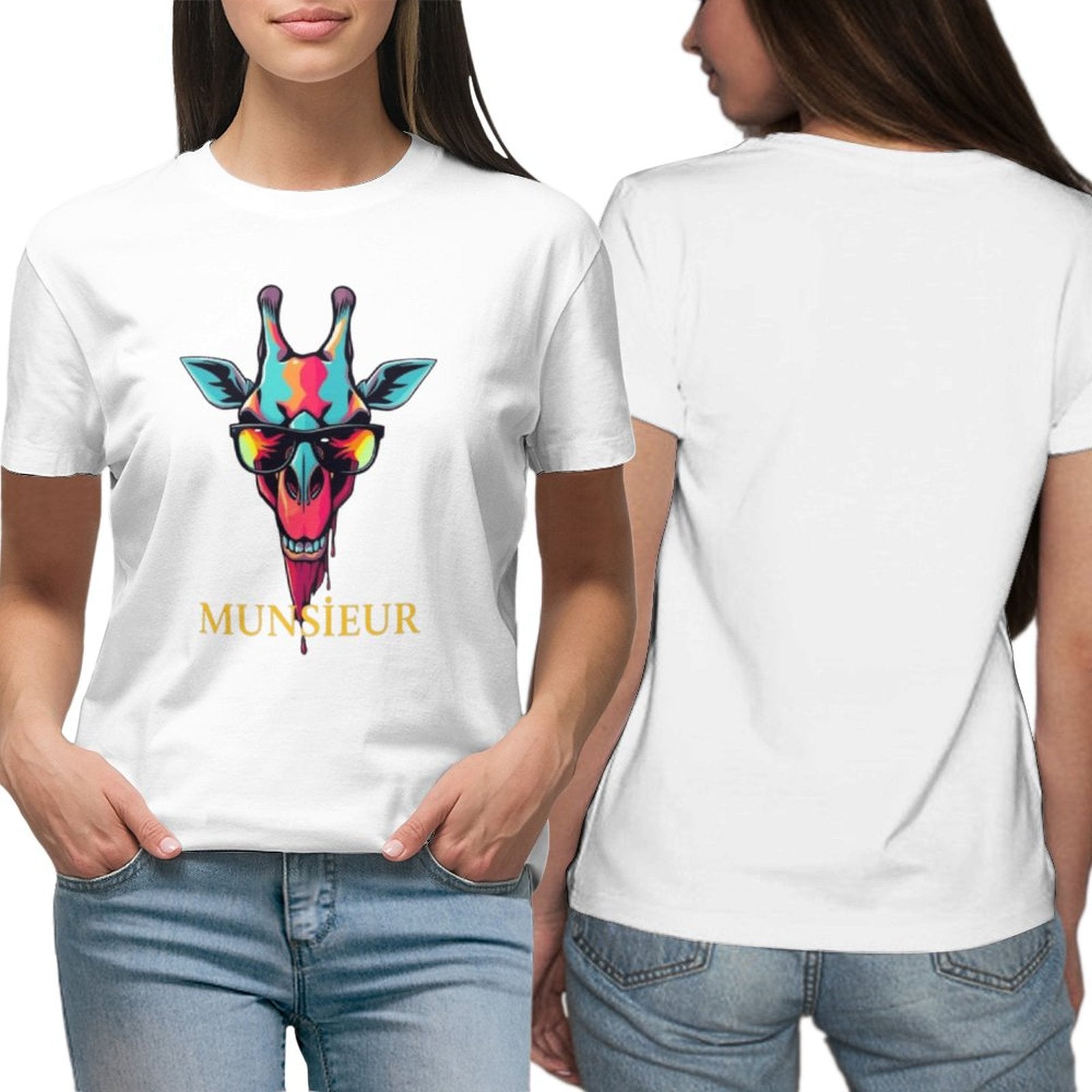 Munsieur T-Shirt for Women: Perfectly Tailored for Modern Confidence for Her