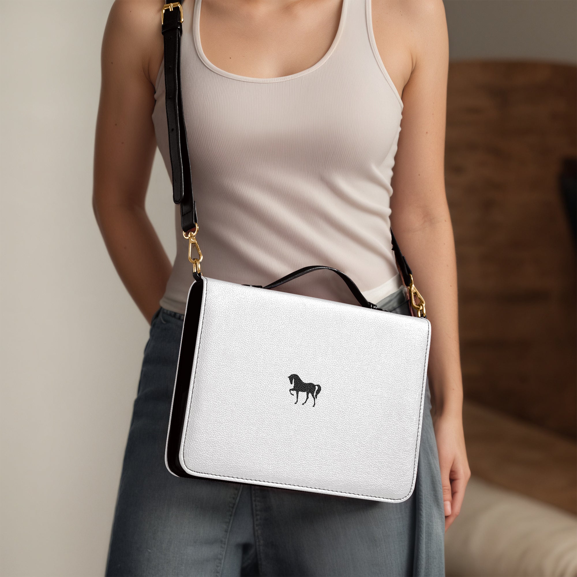 NESTDEER 1309. Bible Cover with Adjustable Strap