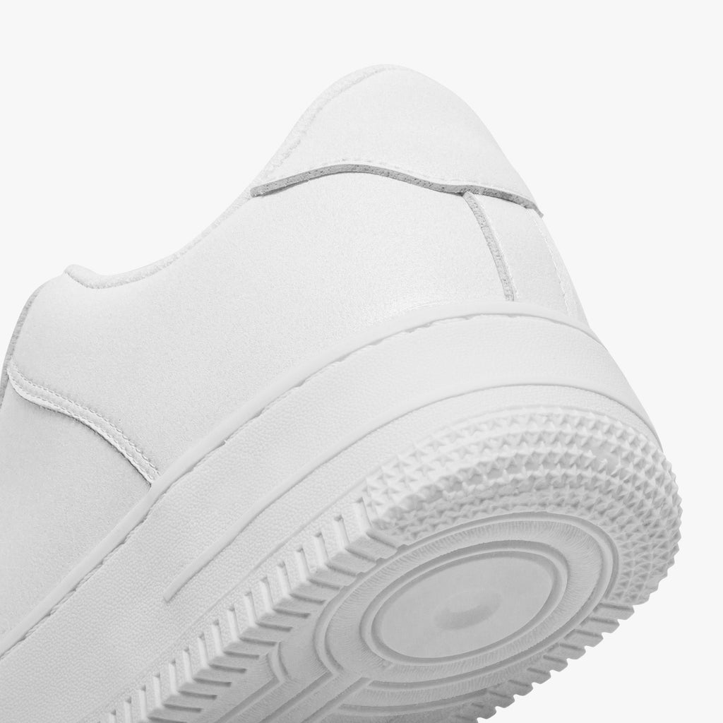 NESTDEER 977. AF1 Low-Top Leather Sports Sneakers - Tongue Printable