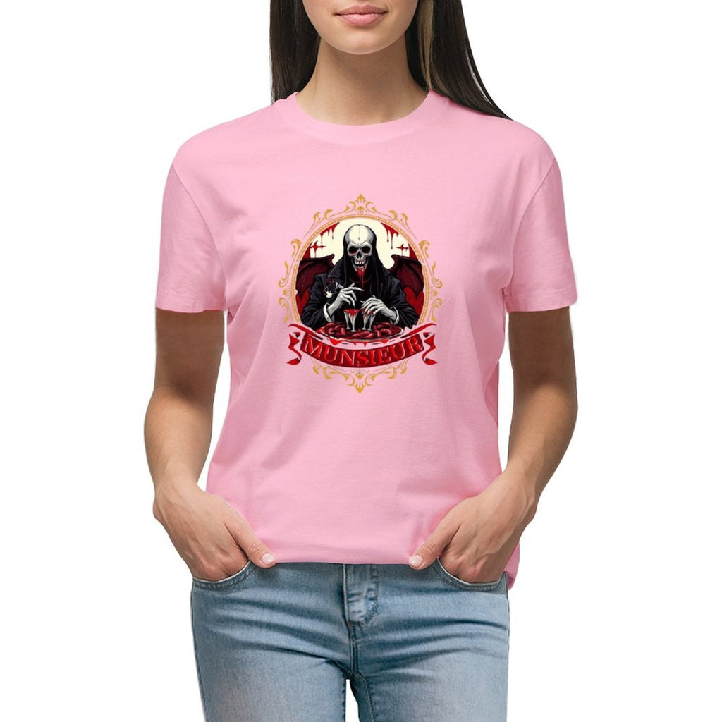 Women's Munsieur T-Shirt Valentine's Day Collection "Patron Q" Bleeding Love Collection