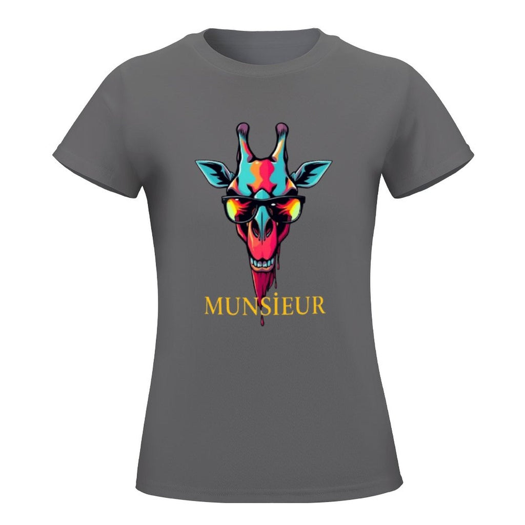 Munsieur T-Shirt for Women: Perfectly Tailored for Modern Confidence for Her