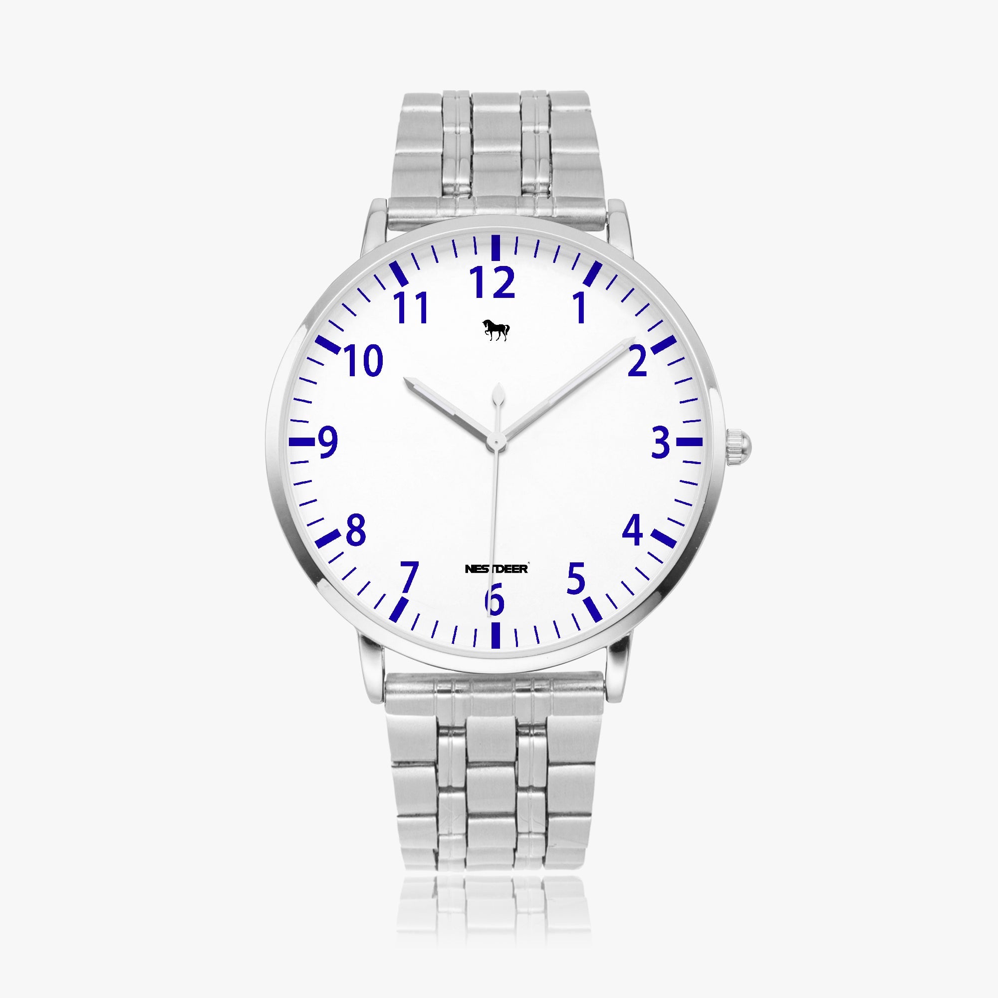 273. Instafamous Steel Strap Quartz watch