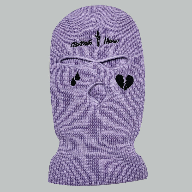 Knitted Hat Mask Streetwear Fashion