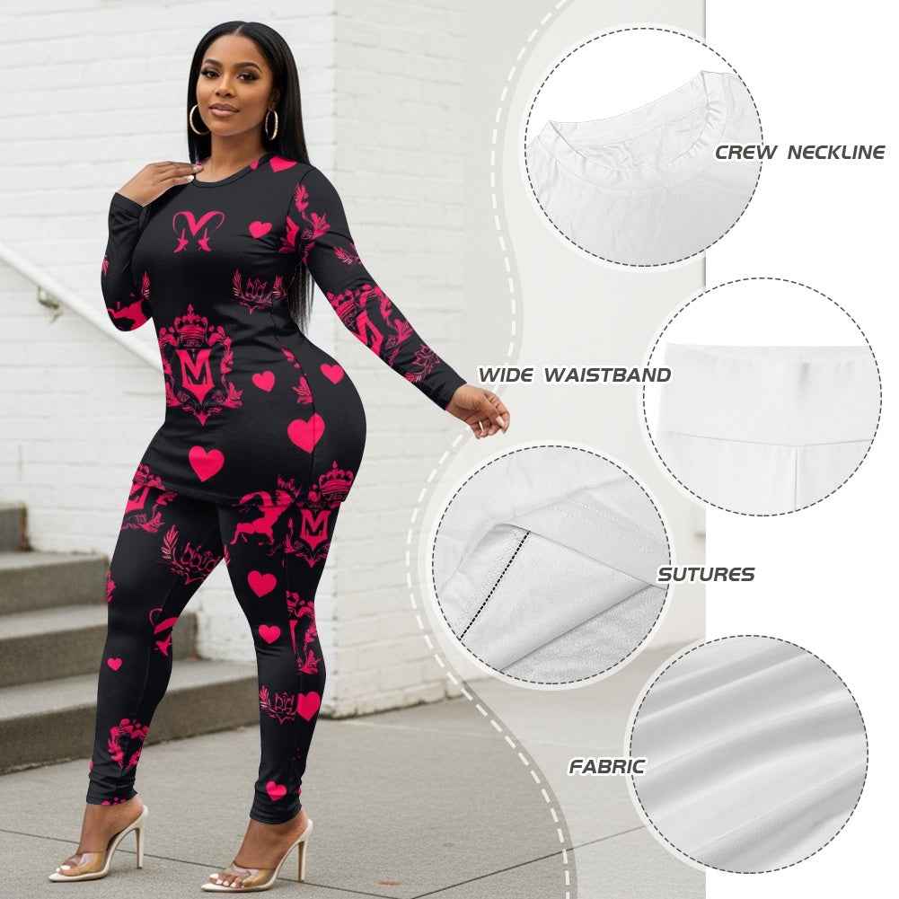 MUNSIEUR Women's Jumpsuit Valentine's Day Collection