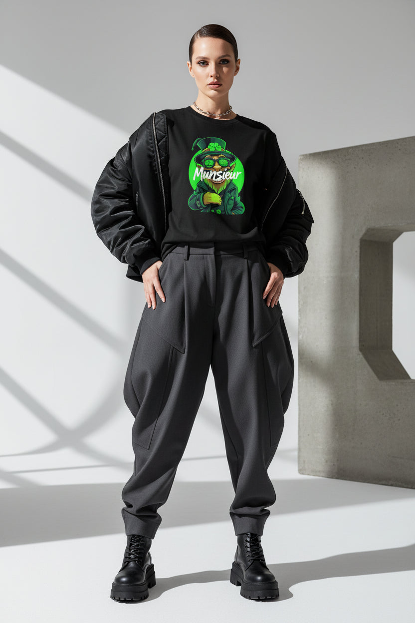Munsieur St. Patrick's Day Collection Leprechaun Mafia "Tony" T-shirt